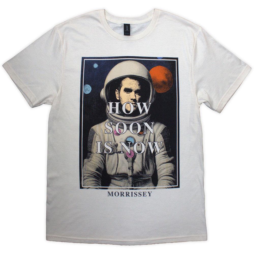 Morrissey - How Soon Is Now? Heren Tshirt - Creme